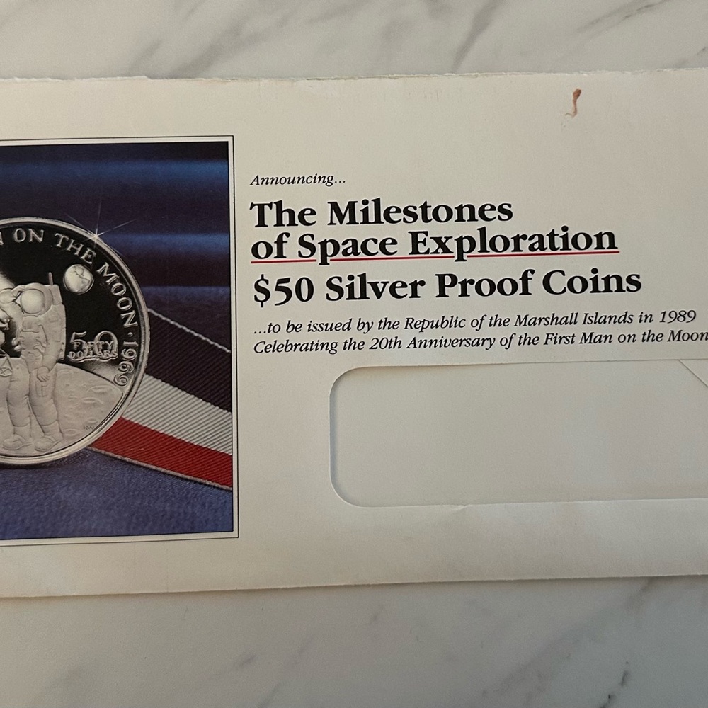 Commemorative Moon Landing Coins - Picture 6 of 11
